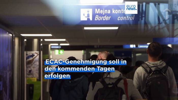 News video: EU-Flughäfen wollen 100ml-Flüssigkeitsbeschränkung für Handgepäck aufheben