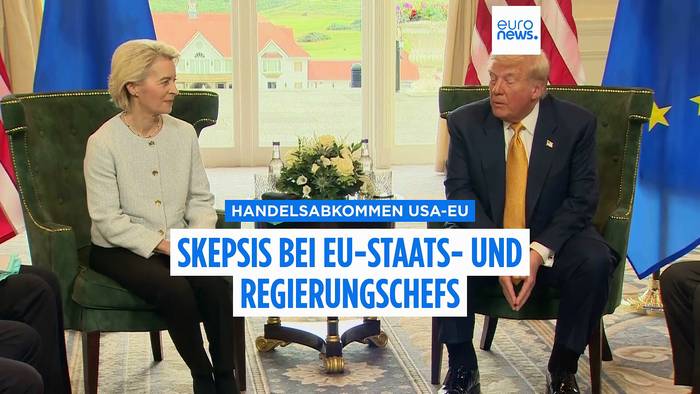 News video: Handelsabkommen mit den USA: Merz erwartet 