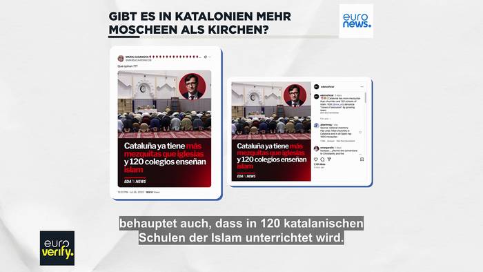 Video: Gibt es in Katalonien mehr Moscheen als Kirchen?