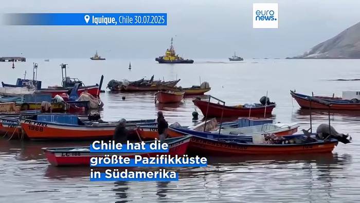 Video: Chile und Neuseeland halten an Tsunami-Warnungen
