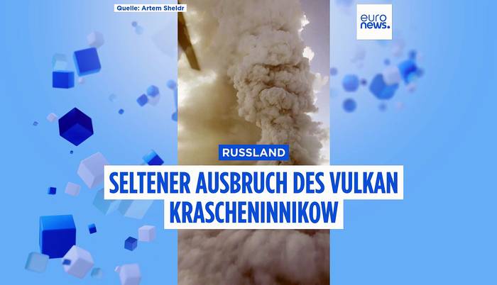 News video: 6 km hohe Rauchsäule: Russlands Vulkan Krascheninnikow in Kamtschatka seit 600 Jahren erstmals wieder aktiv