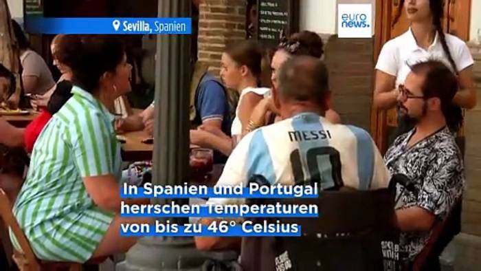 Video: Neue Hitzewelle in Europa: Heiße Luftmassen führen zu extremen Temperaturen