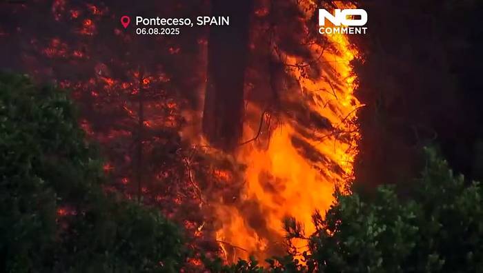 Video: Neue Waldbrände zwingen zu Evakuierungen in Nordspanien