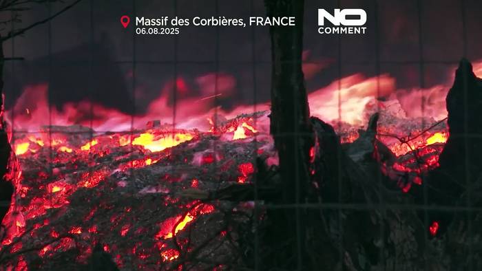 News video: Ein Toter bei größtem Waldbrand dieses Sommers in Aude