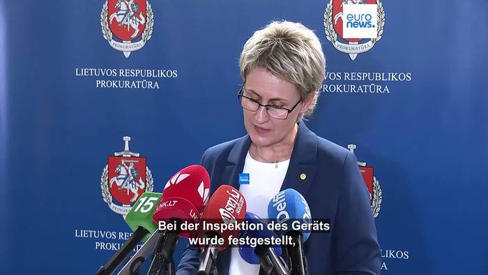 Video: Russische Drohne in Litauen abgestürzt - Litauen bittet NATO um Unterstützug bei Luftabwehr