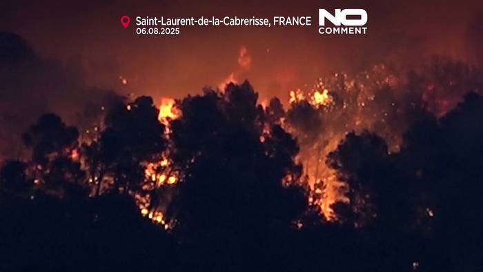 Video: Größter Waldbrand in Frankreich seit Jahrzehnten vernichtet 16.000 Hektar im Süden