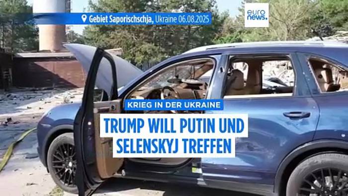 News video: Druck auf Russland im Ukraine-Krieg: Warum trifft Trump persönlich Putin und Selenskyj?