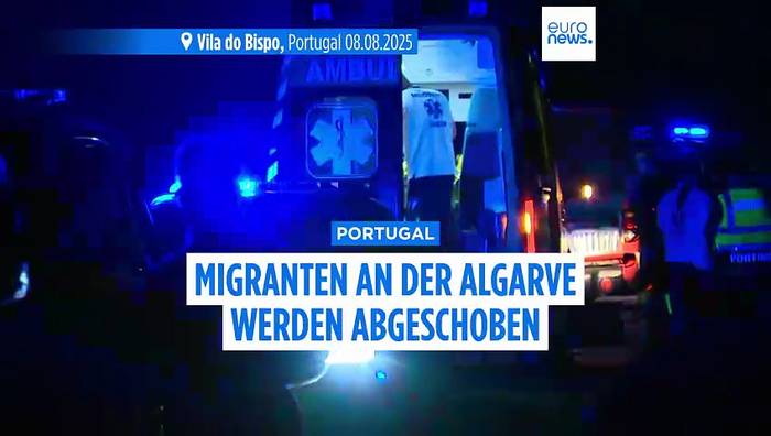 Video: Portugal schiebt 38 Migranten ab, die mit dem Boot an die Algarve kamen