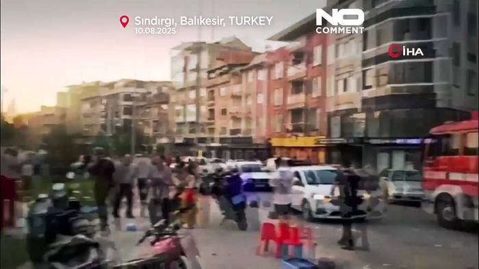 Video: Starkes Erdbeben in der Türkei: Ein Todesopfer in der Provinz Balıkesir