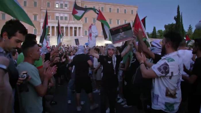Video: Schauen: Pro-palästinensische Proteste in ganz Griechenland wegen Gazakrieg