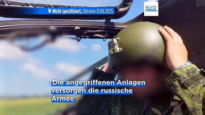 Video: Ukraine greift Unternehmen an, die Waffen für die russische Armee herstellen