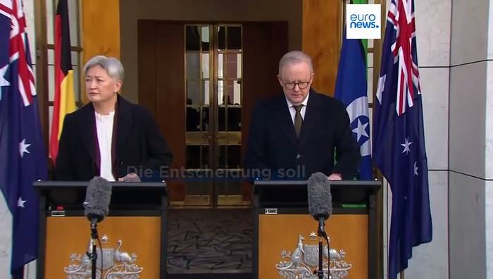 News video: Australien will Palästina im September als Staat anerkennen