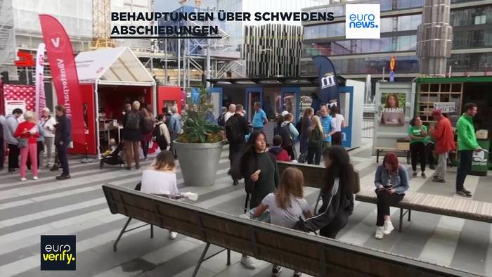 Video: Schiebt Schweden Einwanderer ab, wenn sie sich 