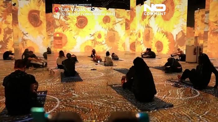 News video: Yoga trifft auf Van Gogh: Immersive Sessions in Las Vegas