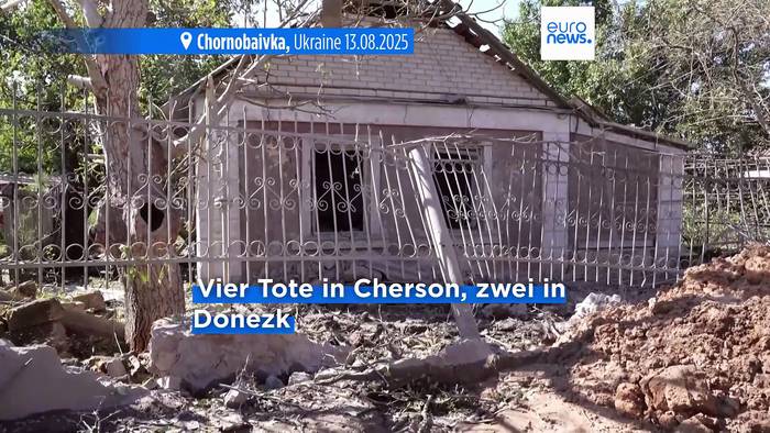 Video: Ukraine: Russische Angriffe töten mindestens sechs Menschen