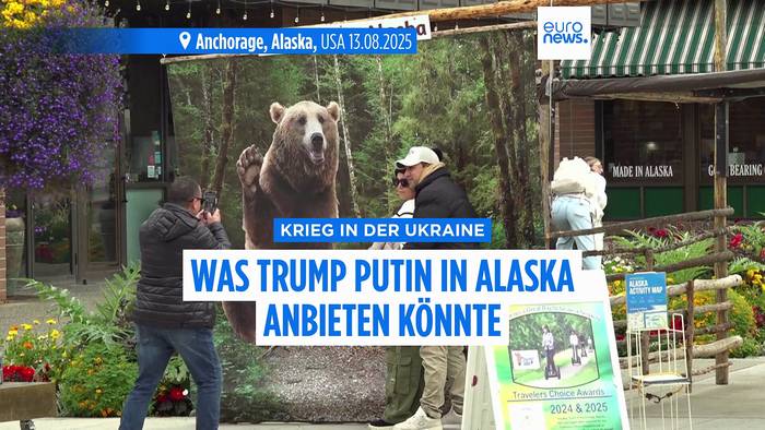 News video: Was Trump Russland anbietet, um Putin in Alaska vom Ende des Krieges in der Ukraine zu überzeugen