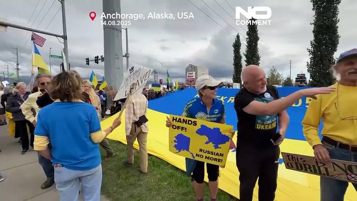 News video: Proteste wegen Ausschluss Selenskyjs vom Trump-Putin-Gipfel