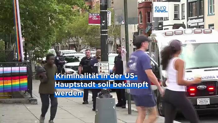 News video: Rund 800 Soldaten in Washington D.C.: Trump setzt Nationalgarde ein
