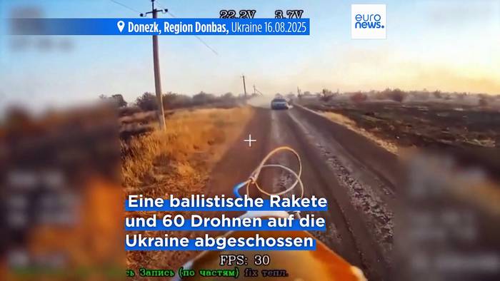 News video: Nach Alaska-Gipfel: Moskau beschießt Ukraine - mindestens 5 Tote