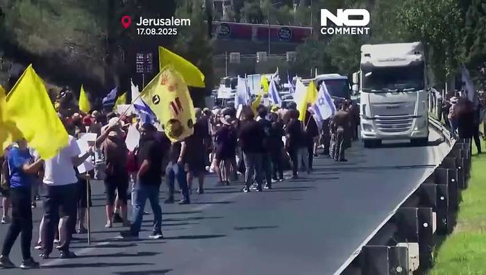 News video: Tausende demonstrieren in Israel für Geiselaustausch mit Gaza