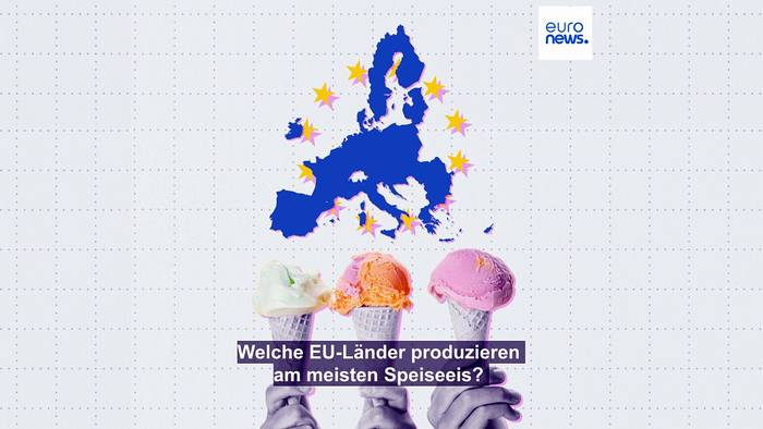 News video: Kalte Leckerei: Welche EU-Länder stellen am meisten Speiseeis her?