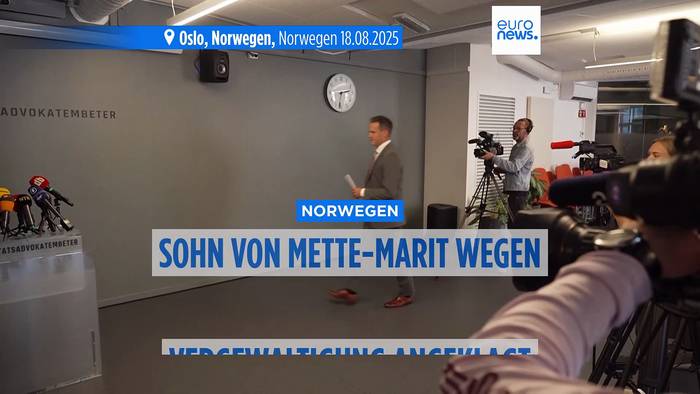 News video: Sohn von Kronprinzessin Mette-Marit wegen Vergewaltigung angeklagt