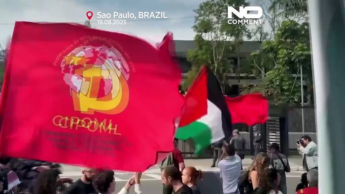 News video: Proteste gegen Trump wegen Gaza-Krieg und Handelszölle in Brasilien