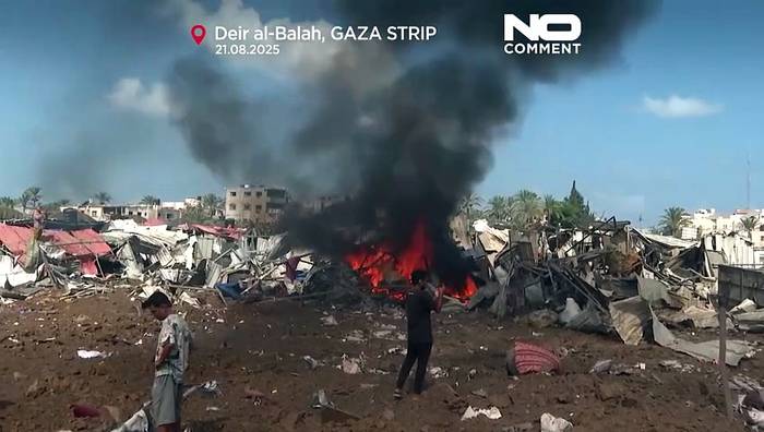Video: Luftangriff zerstört Zelte in Gaza – Israel bereitet neue Operation vor