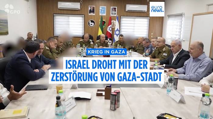 News video: Israels Verteidigungsminister droht mit Zerstörung von Gaza-Stadt