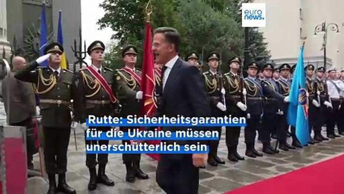 News video: NATO-Chef: Putin darf die Ukraine nie wieder angreifen