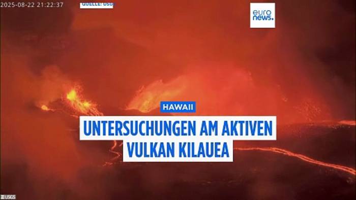 Video: Hawaii: Untersuchungen des aktiven Vulkans Kilauea