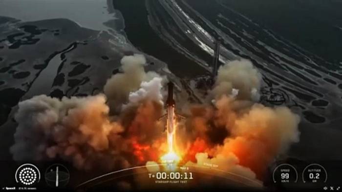 News video: SpaceX Starship absolviert ersten Orbitaltest vor Feuerball im Ozean