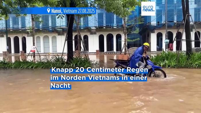News video: Mehrere Tote: Überschwemmungen und Erdrutsche in Südostasien nach Tropensturm