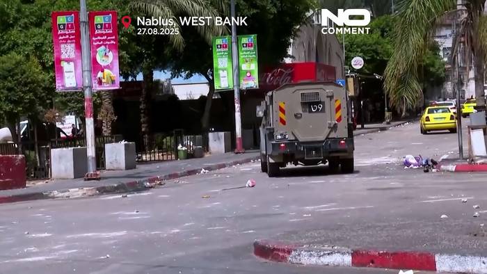Video: Israelische Streitkräfte stürmen Nablus, Gewalt im Westjordanland eskaliert