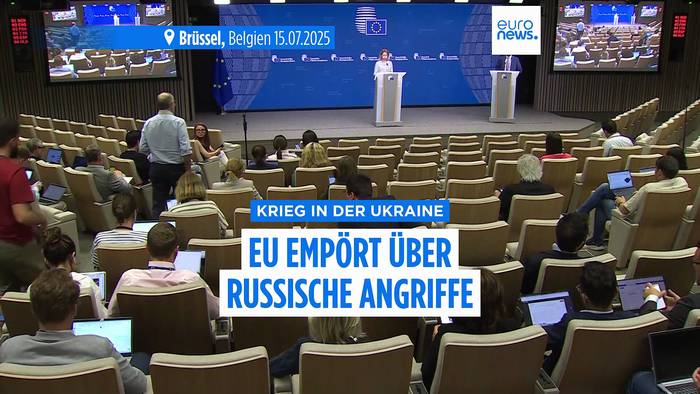 News video: Kallas und von der Leyen empört über Russlands Angriff auf EU-Gebäude in Kyjiw