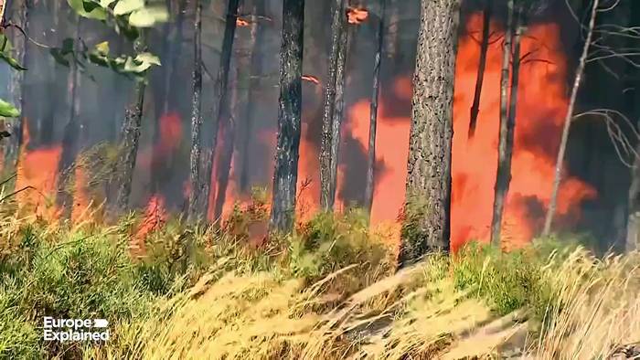 Video: Waldbrände der Superlative: 2025 ein schwarzes Jahr für Europa