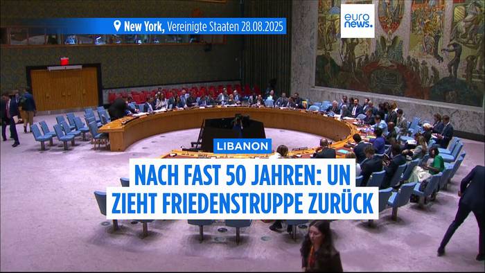 Video: Nach fast 50 Jahren: UN zieht Friedenstruppe im Libanon zurück