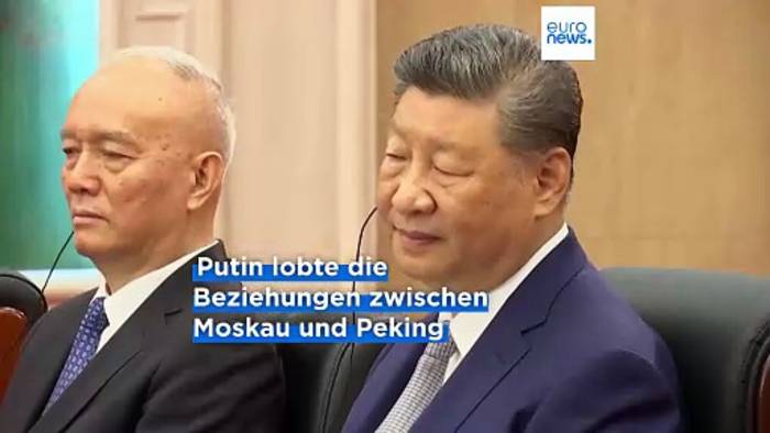 News video: Ukraine-Krieg: Putin holt Unterstützung beim Sicherheitsgipfel in China