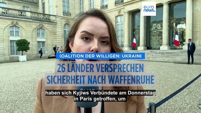 News video: Koalition der Willigen: 26 Länder bereit Truppen in die Nachkriegs-Ukraine zu entsenden