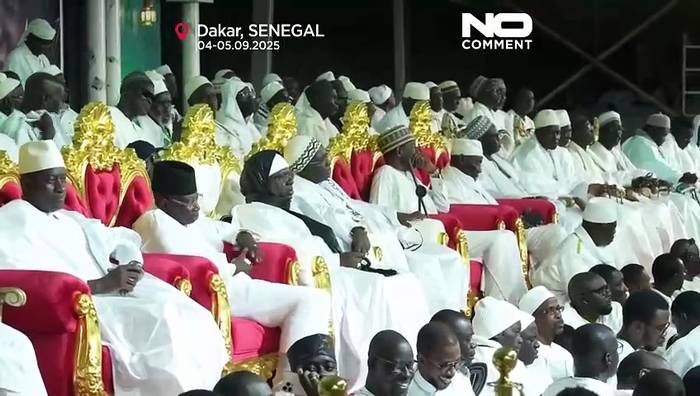 News video: Senegals Layene-Sufi-Bruderschaft feiert Mawlid in Dakar