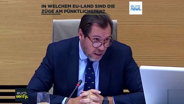 News video: Faktencheck: In welchem EU-Land sind die Züge am pünktlichsten?