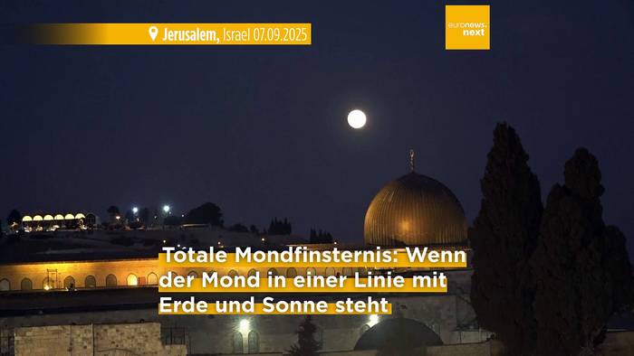 News video: Blutmond am Nachthimmel: Die schönsten Bilder der totalen Mondfinsternis