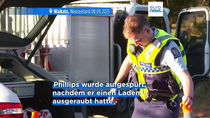 News video: Nach 4 Jahren in Neuseelands Wildnis: Vater von Polizei getötet, Kinder in Sicherheit