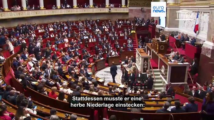 News video: Politisches Beben in Paris: Premier Bayrou bei Vertrauensabstimmung gescheitert