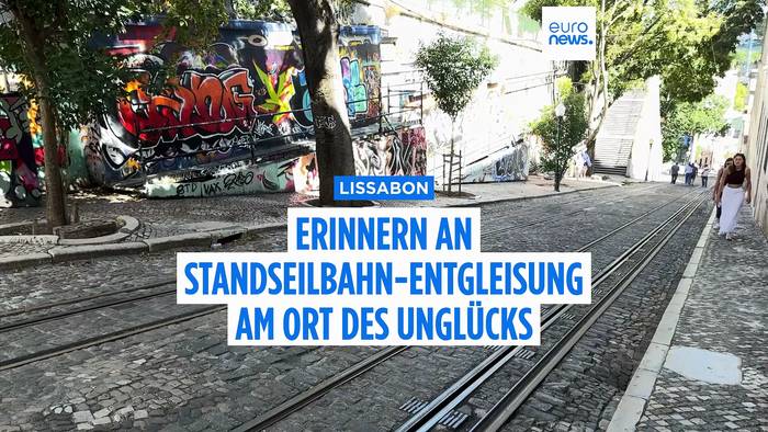 Video: Nach Seilbahn-Unglück mit 16 Toten: Lissabon fordert Antworten