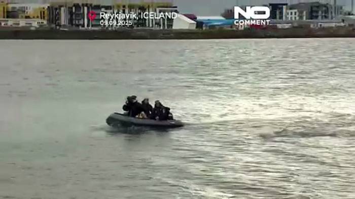 Video: Britischer Schwimmer Ross Edgley schwimmt als Erster um Island