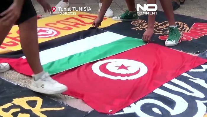News video: Gaza-Hilfsflottille verzögert Abfahrt nach gemeldeten Angriffen