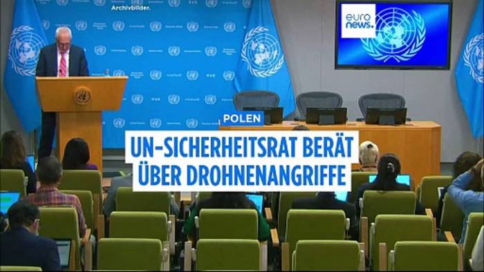 News video: Nach Russlands Drohnenangriff: Polen fordert Sitzung des UN-Sicherheitsrats