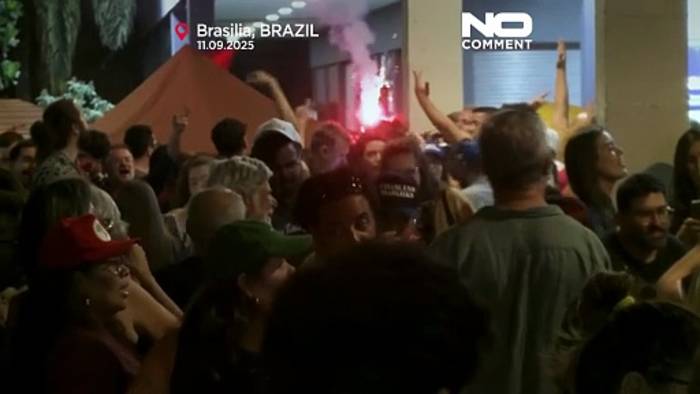 News video: Jubel in Brasília nach Bolsonaros Verurteilung wegen Putschversuchs