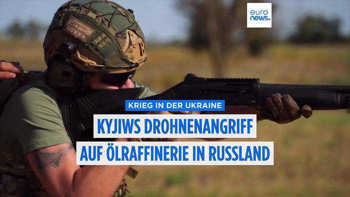 News video: Ukraine greift russische Ölraffinerie in Kirischi an – Explosionen und Feuer